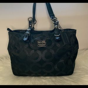 Coach Shoulder Bag Handbag Purse Signature